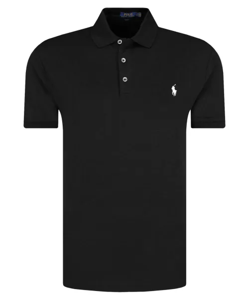 

Футболка поло Slim fit Polo Ralph Lauren, черный