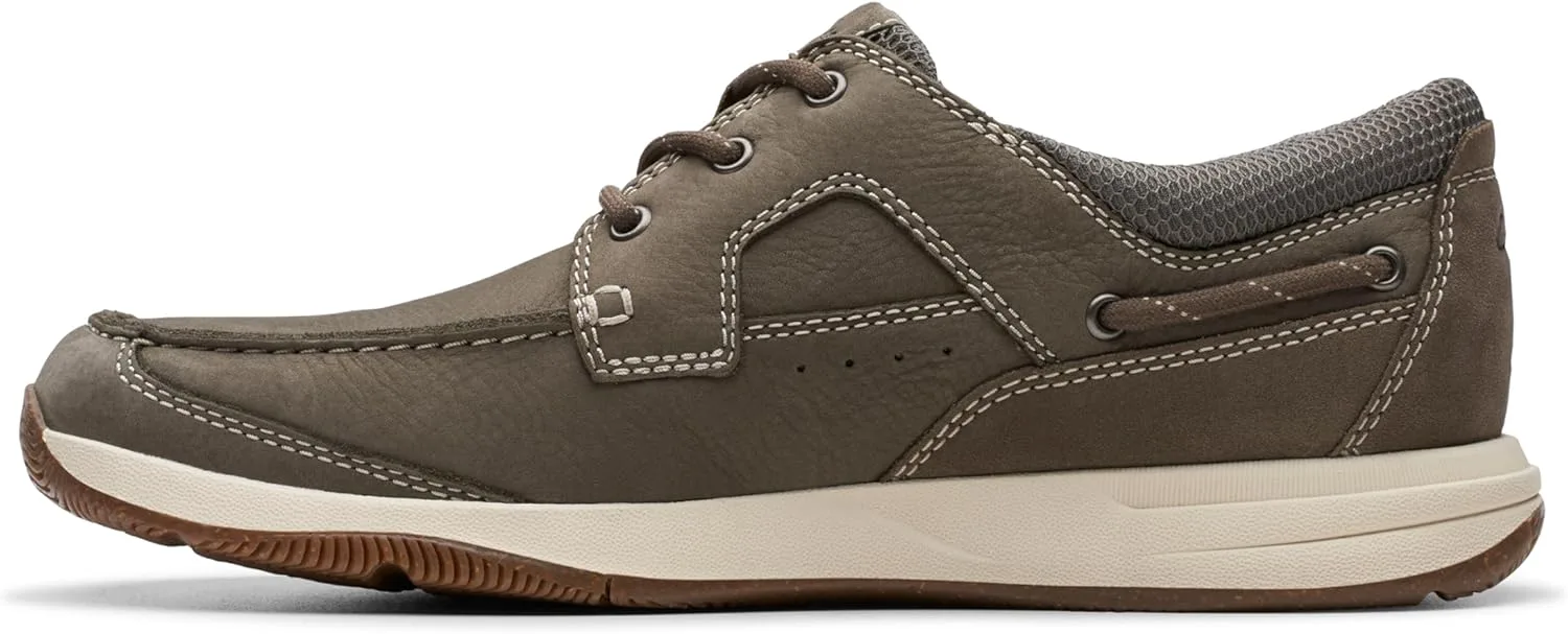 Мужские лоферы Clarks Sailview с шнуровкой — фото 4