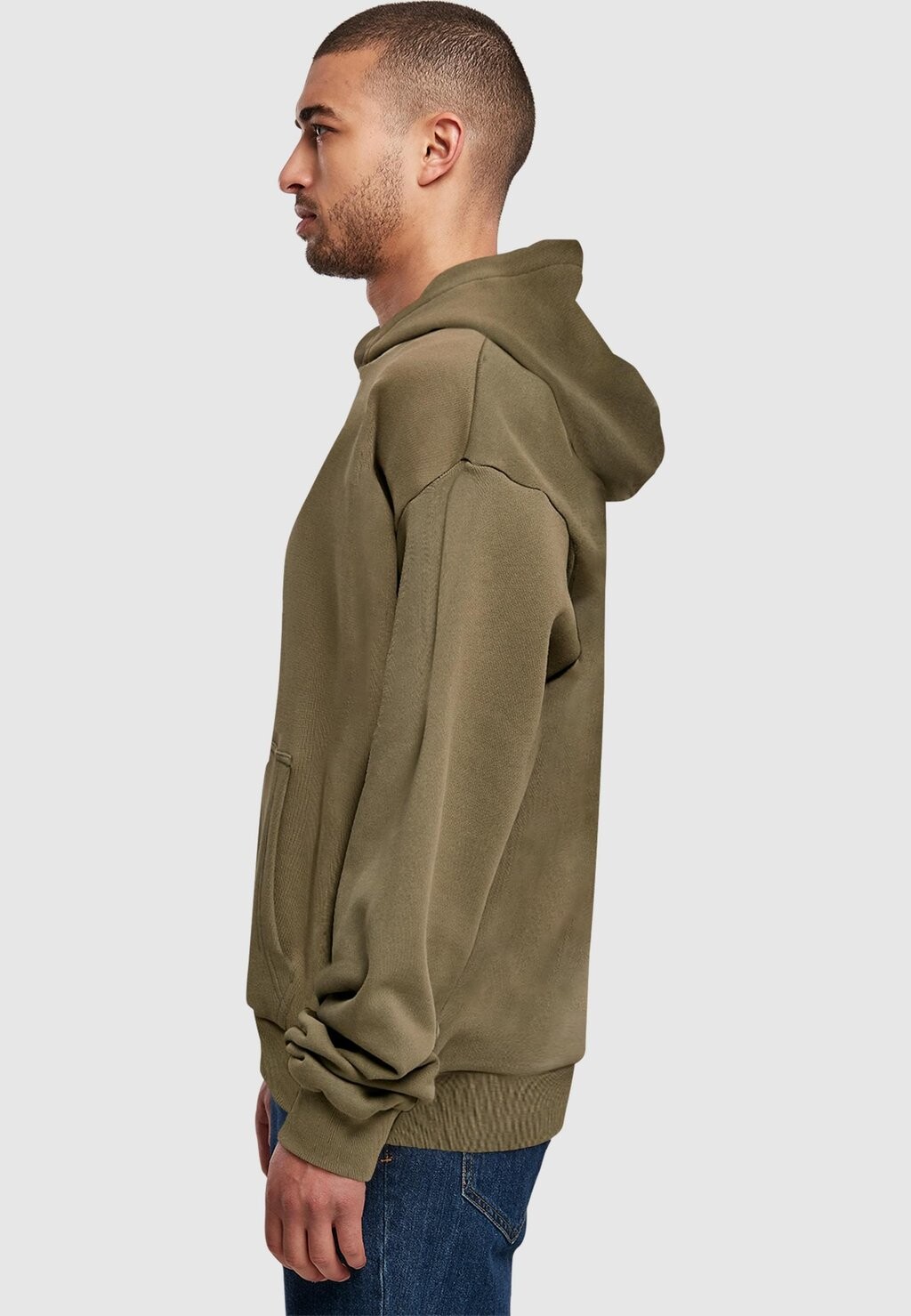 

Толстовка с капюшоном FRANKFURT X ULTRA HEAVY HOODY Merchcode, оливковый
