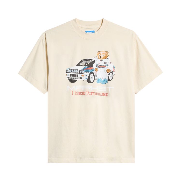 

Футболка Market Ultimate Rally T-Shirt 'Ecru', белый