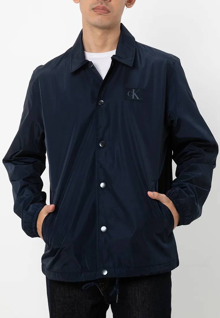Куртка нейлоновая, Calvin Klein Jeans, темный сапфир