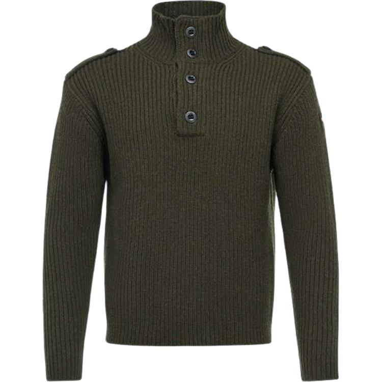 

Moose Knuckles Мужской трикотаж FW24, цвет мохово-зеленый