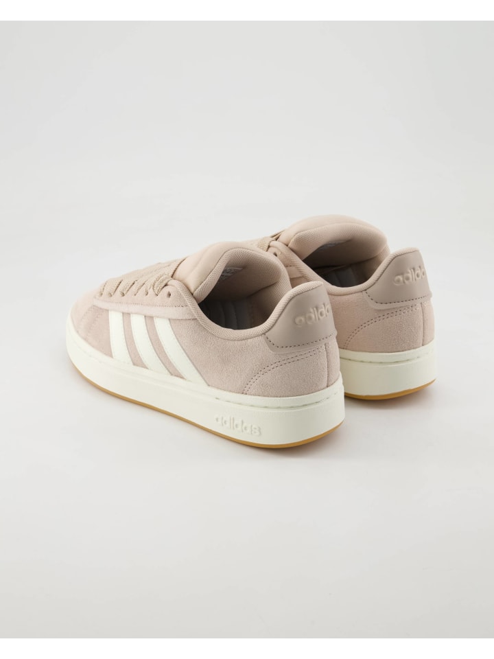 Кроссовки на шнуровке adidas, розовый — фото 3