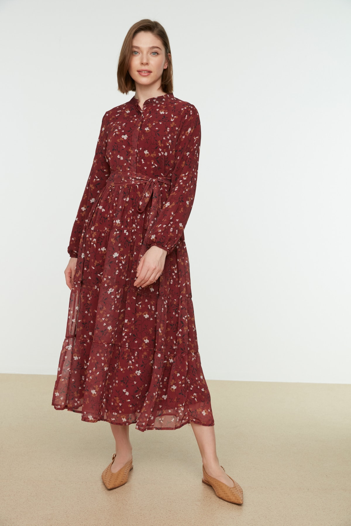 

Платье - базовое Trendyol Modest, красный