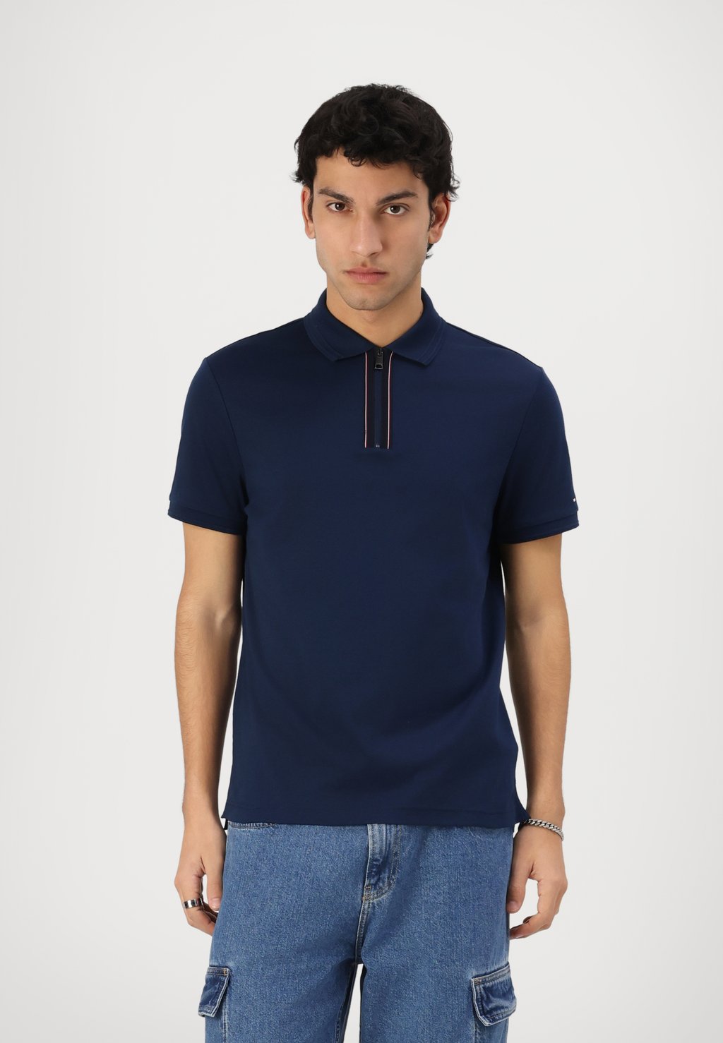 

Поло ZIP LIQUID Tommy Hilfiger, синий