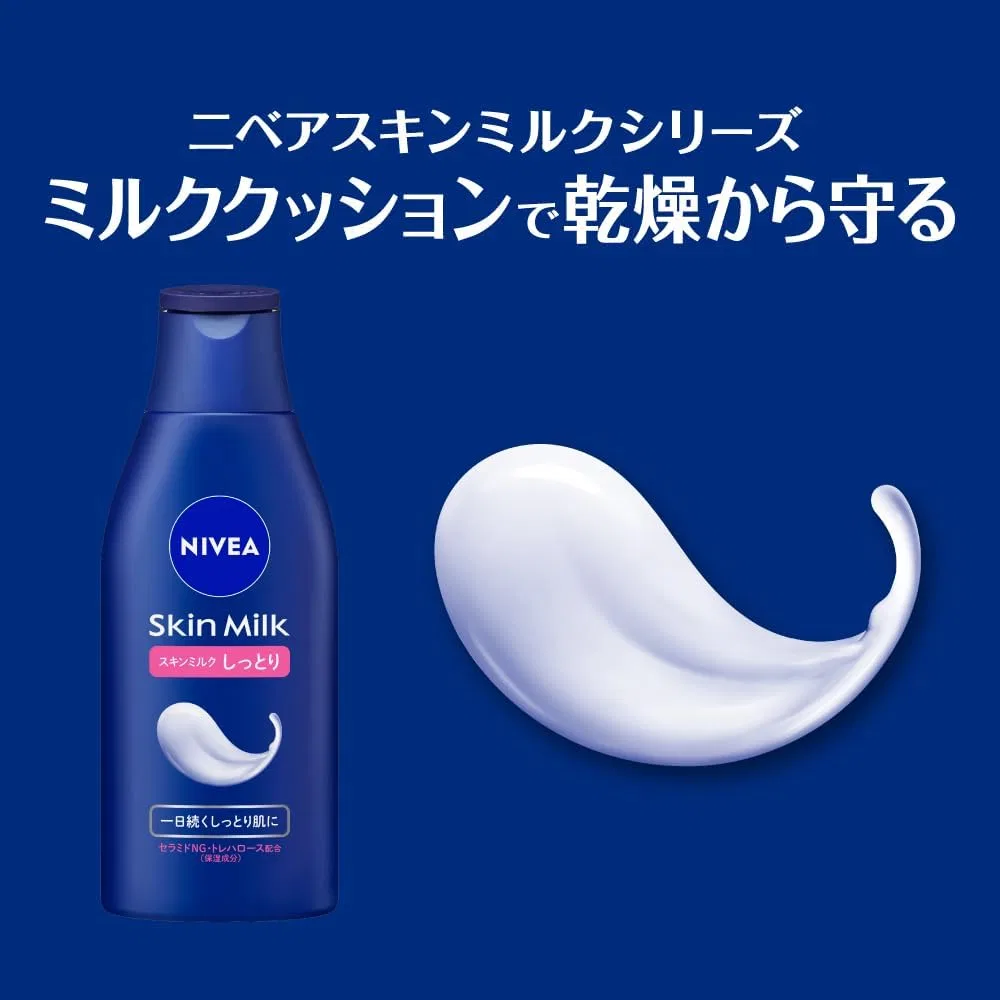 Лосьон для тела Nivea Skin Milk увлажняющий 350 мл + сменный блок 290 г — фото 4