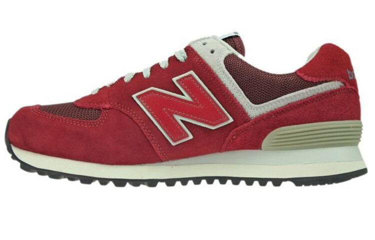 

Кроссовки для бега серии NB 574 унисекс с низким верхом красного цвета New Balance