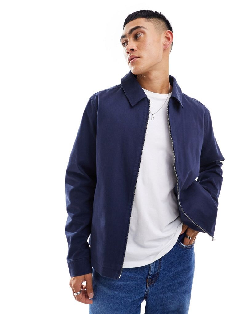 

ASOS DESIGN - Темно-синяя куртка