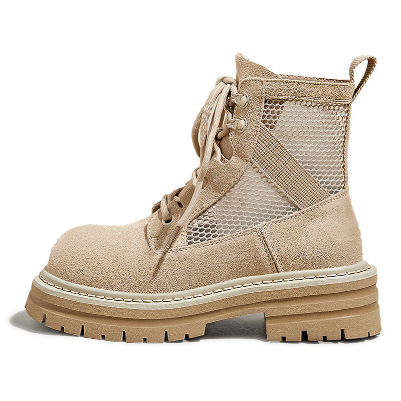 

Ботинки Martin Boot женские A Poinsettia Princess, цвет Khaki medium barrel