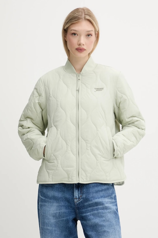 

Куртка Tommy Jeans, зеленый