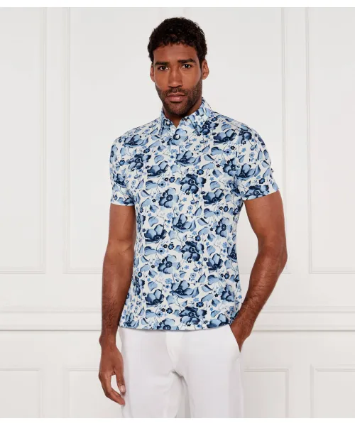 

Футболка поло Slim fit Stenströms, синий