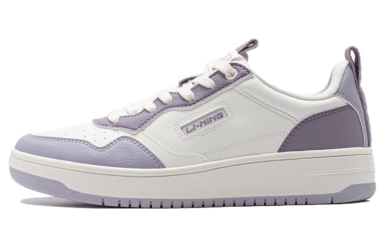 

Кроссовки LINING Star Sugar Skateboarding Shoes Women's Low-top Purple/White, сиреневый/фиолетовый/белый