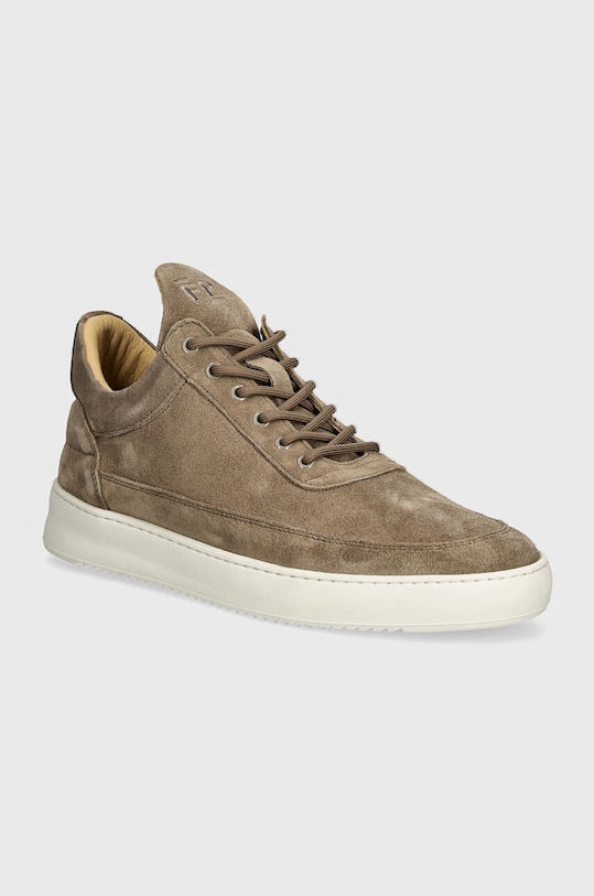 

Замшевые кроссовки Low Top Suede Filling Pieces, бежевый