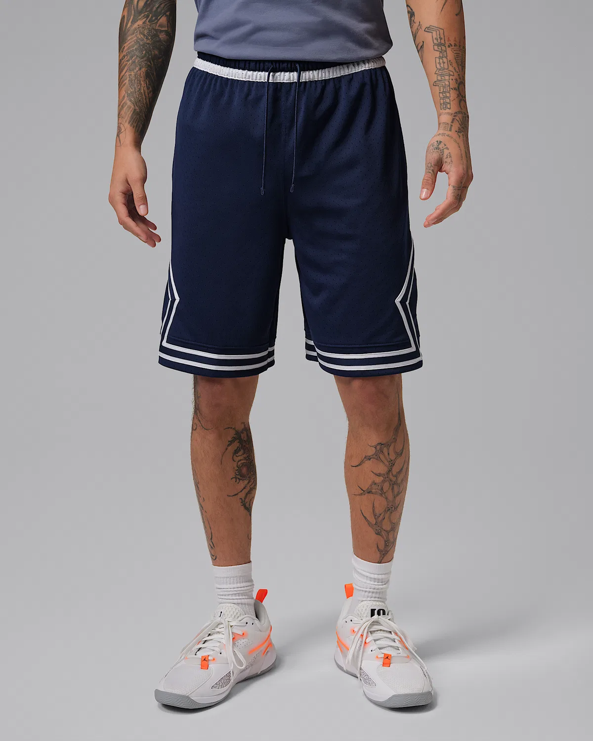 Мужские шорты Jordan Sport Dri-FIT 9" Diamond, Midnight Navy/Midnight Navy/Midnight Navy