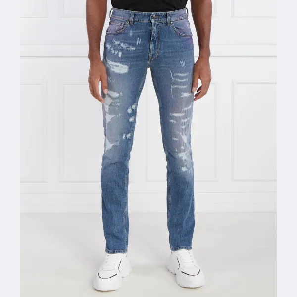 

Джинсы узкого кроя Just Cavalli, синий