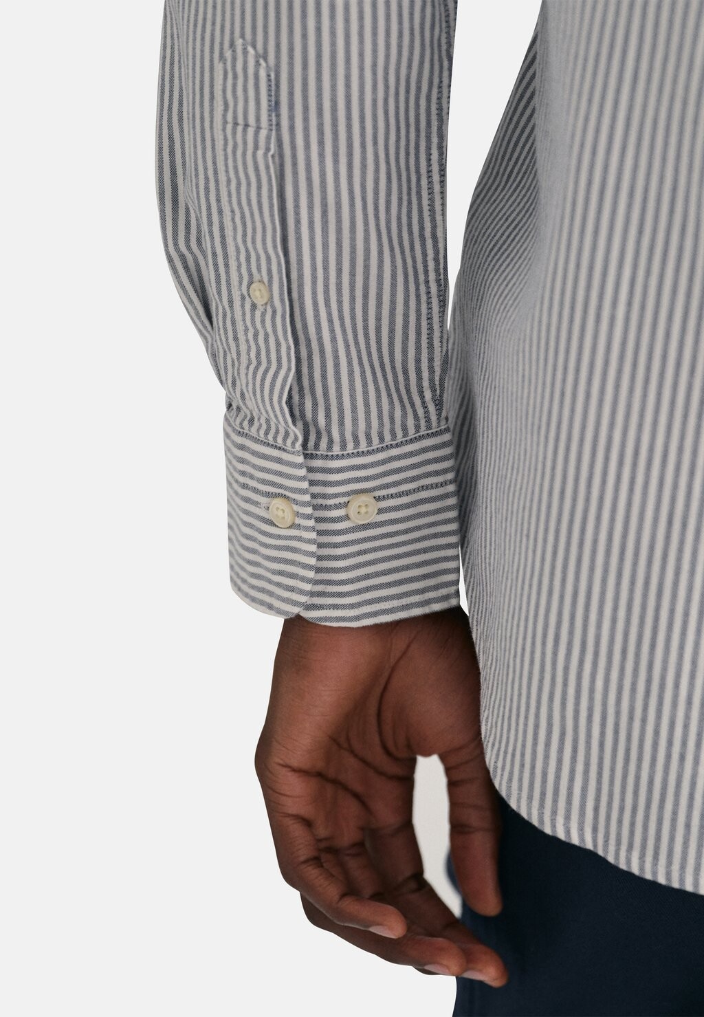 Рубашка Reg Oxford Banker GANT, цвет persian blue — фото 4