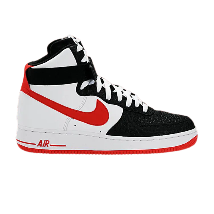 

Кроссовки Nike Air Force 1 High '07 'White University Red', белый