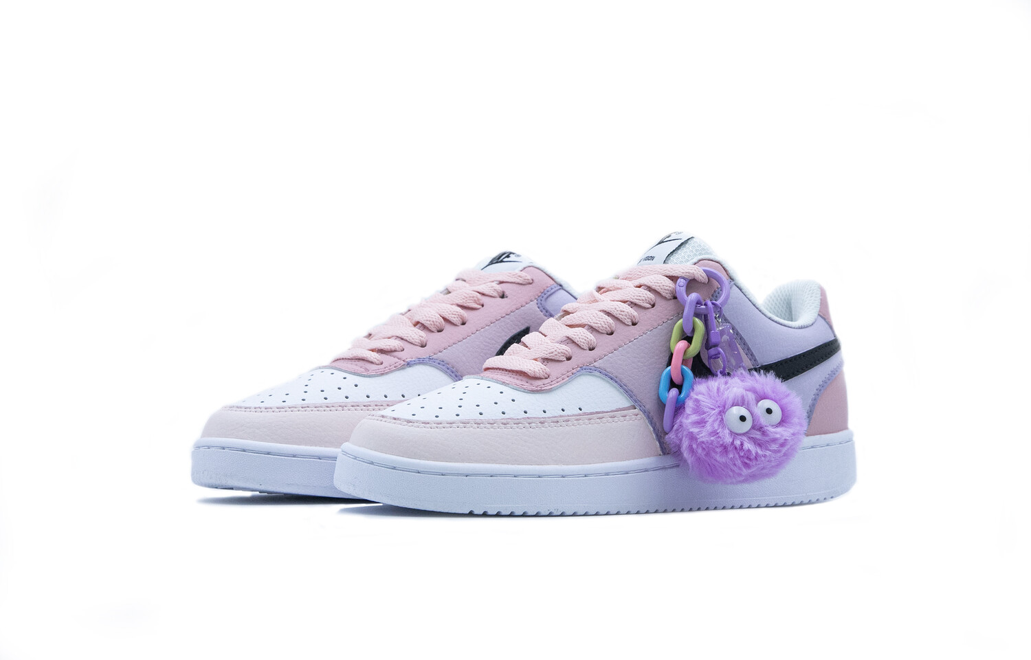 

Кроссовки Nike Court Vision 1 Skateboarding Shoes Women's Low-top Purple, цвет Lotus Color