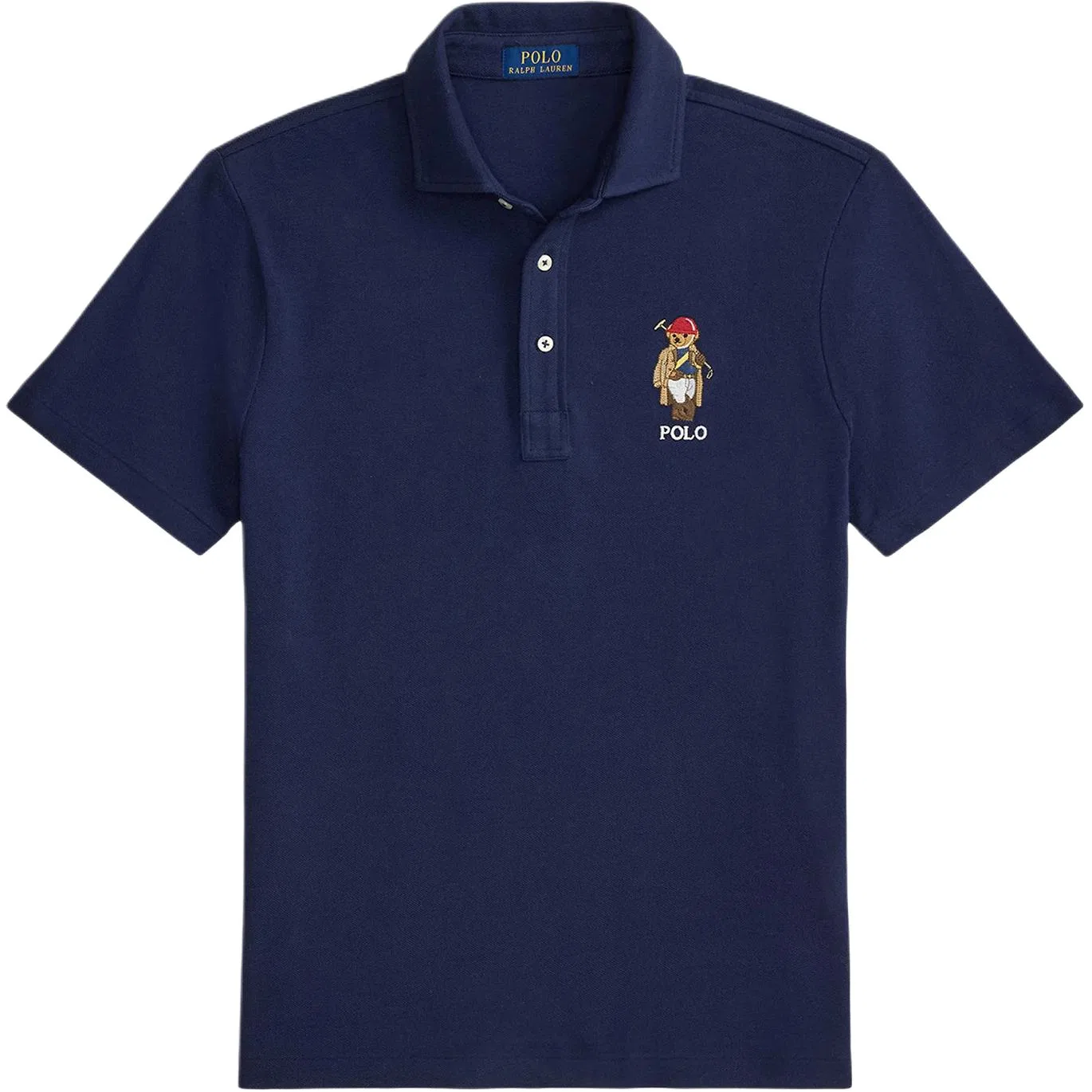 Поло с вышитым медведем Polo Ralph Lauren, Dark Blue