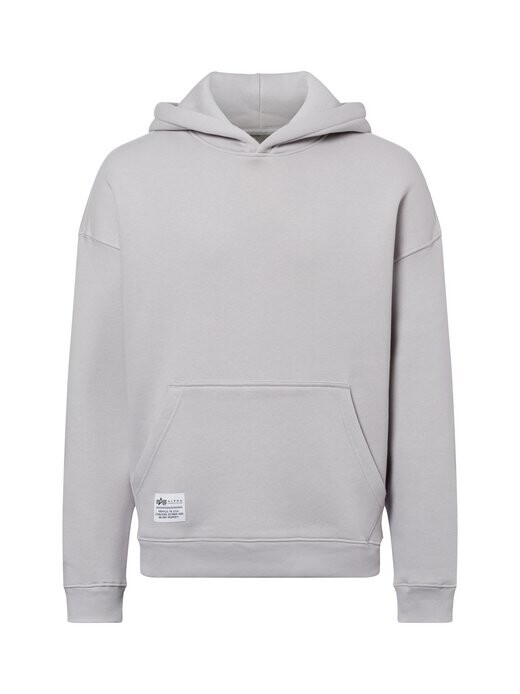 

Толстовка с капюшоном Alpha Industries, серый