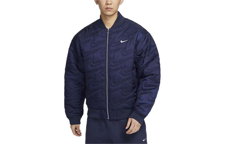 

Куртка пуховик мужская темно-синий Nike