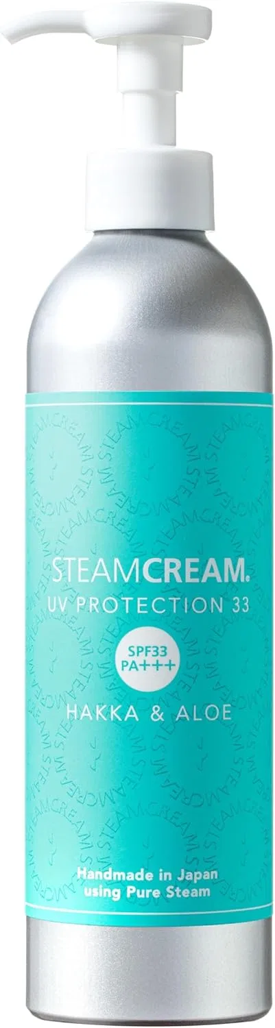 Солнцезащитный крем SPF33 PA+++ Peppermint & Aloe Steamcream 300 г