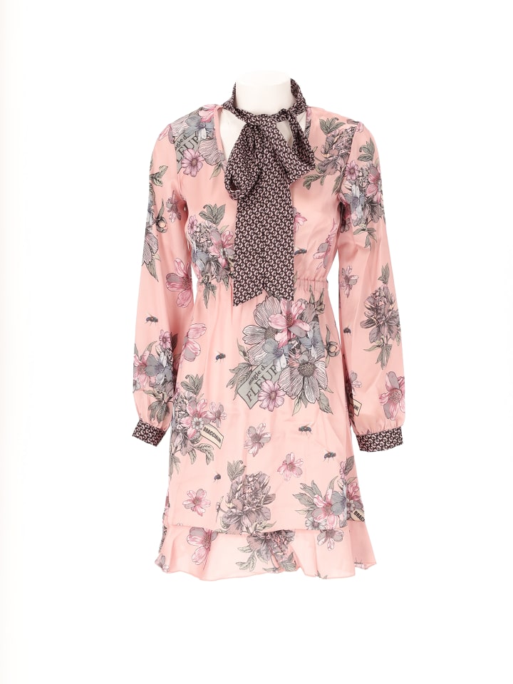 

Платье до колена Braccialini, цвет antique pink-sm