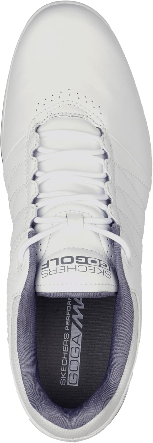 Мужские гольф-ботинки Skechers Pivot без шипов, белый/серый — фото 3