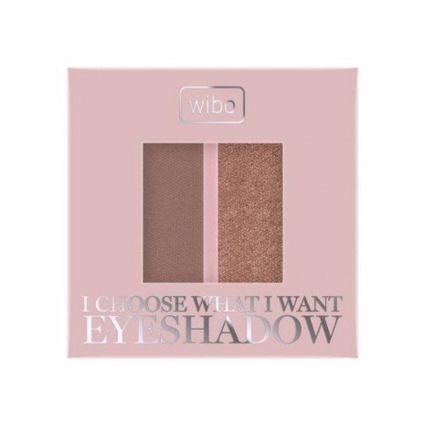 

Тени для век Duo De Sombras De Ojos I Choose What I Want Wibo, цвет 4 gold capuccino