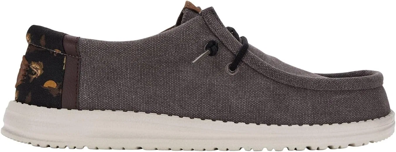 Мужские лоферы HEYDUDE, Granite Grey/Black