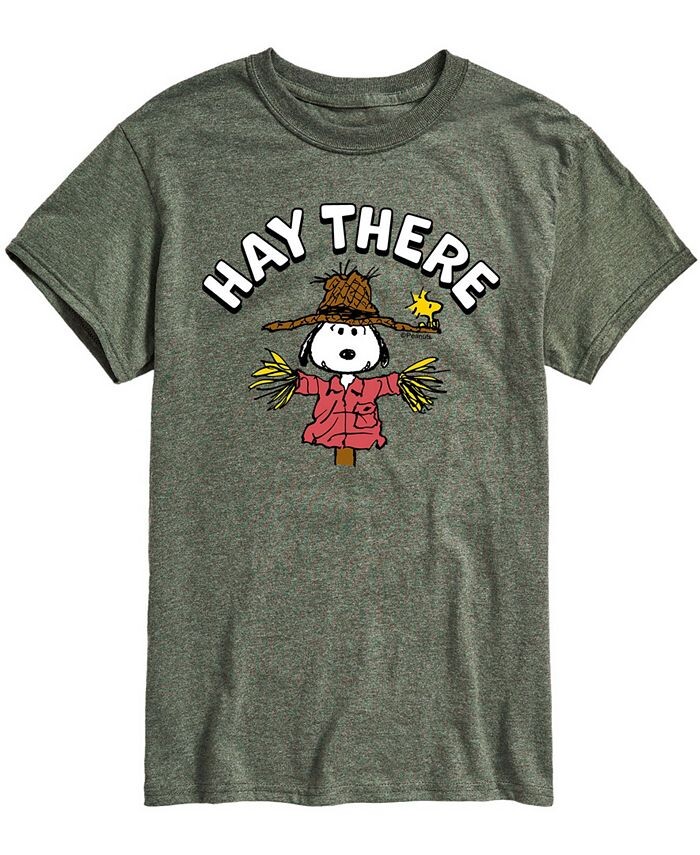 

Мужская футболка Peanuts Hay There AIRWAVES, зеленый