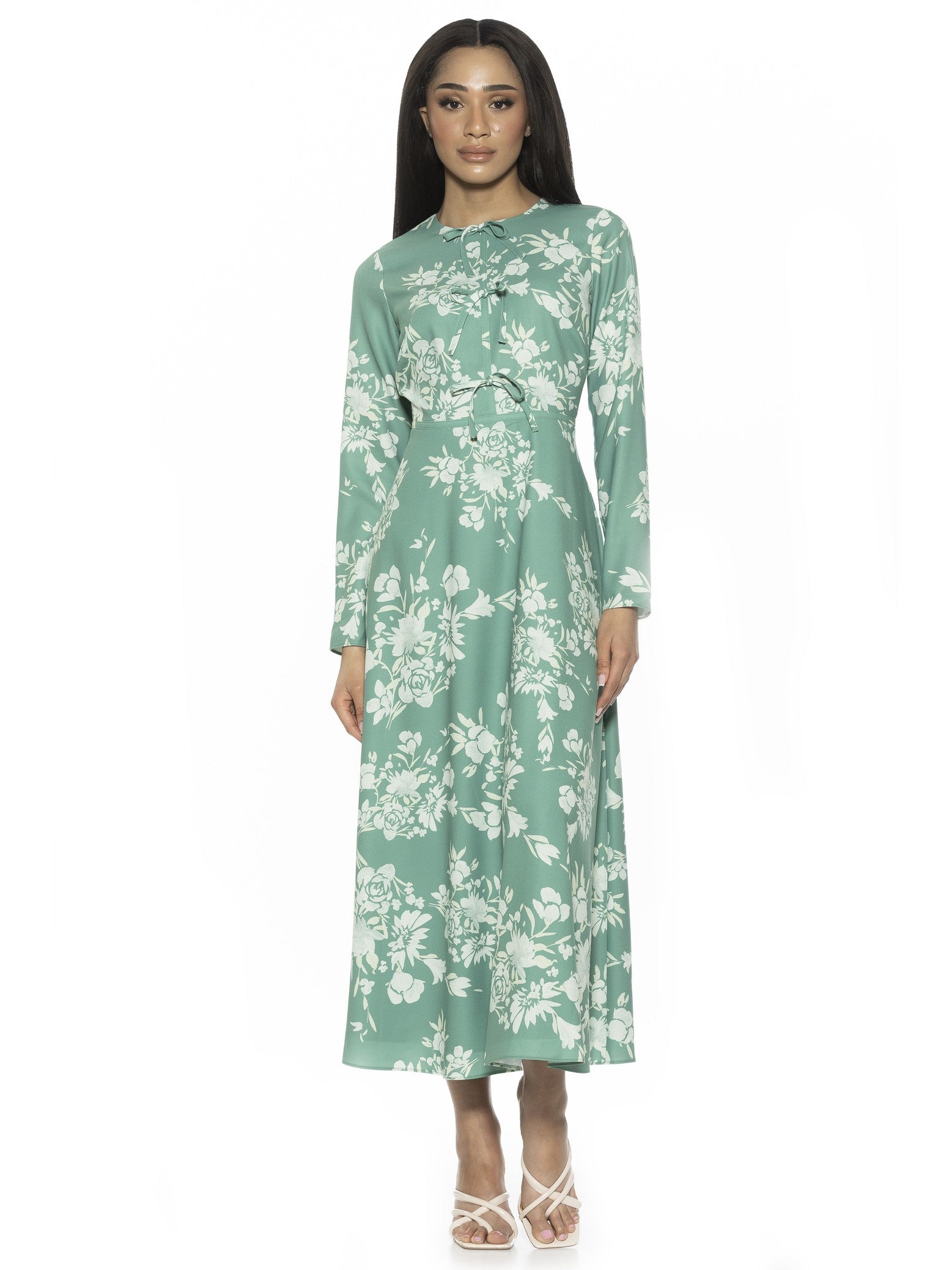 

Платье Офелия ALEXIA ADMOR, цвет green floral
