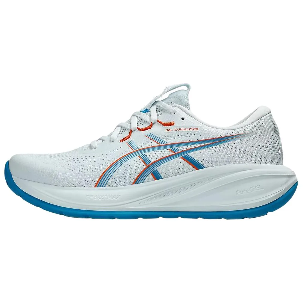 ASICS Мужские синие повседневные кроссовки для бега Abrasion Resistant