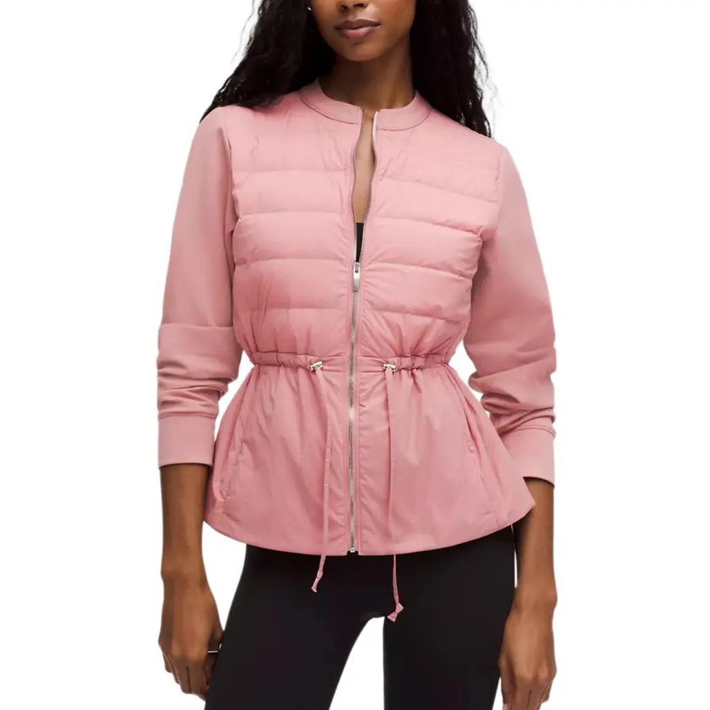 

Lululemon Женская куртка с зауженной талией, Decoration Pink/DCOP