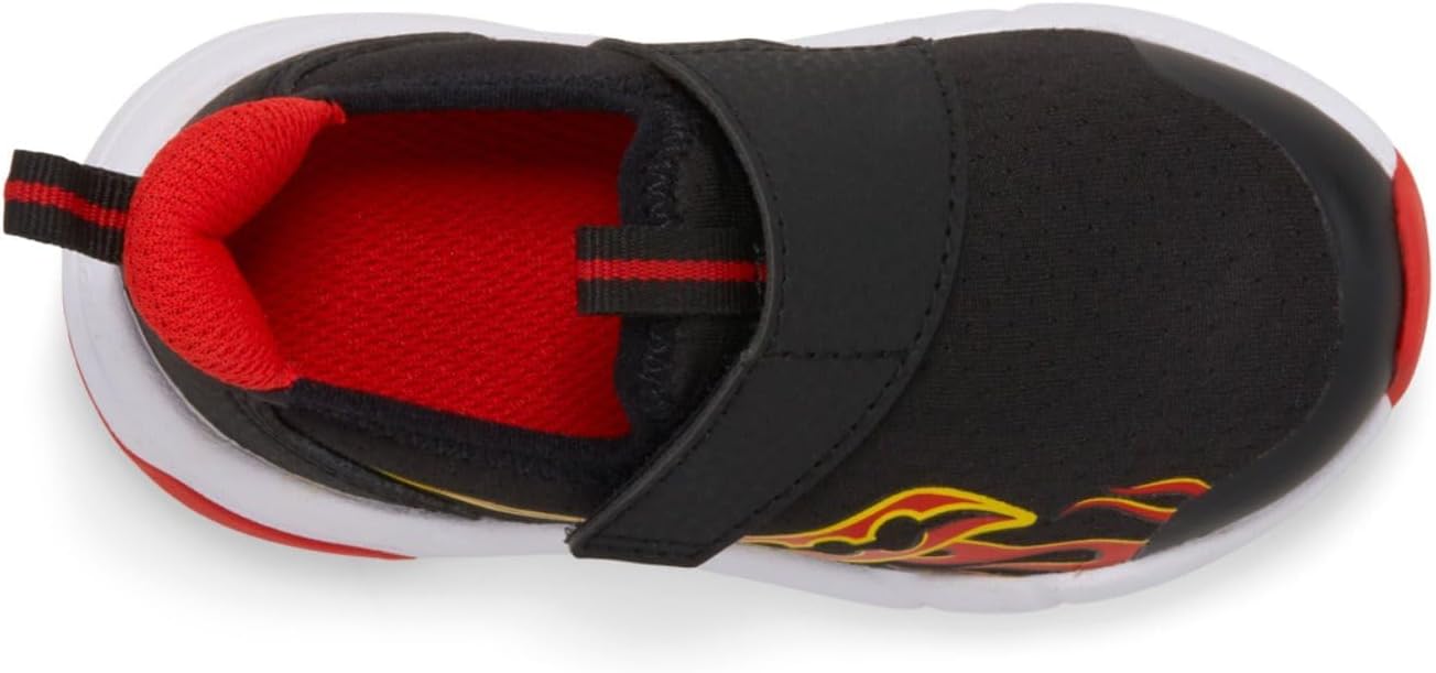 Детские кроссовки Saucony Breeze для всех полов, черный/красный — фото 3