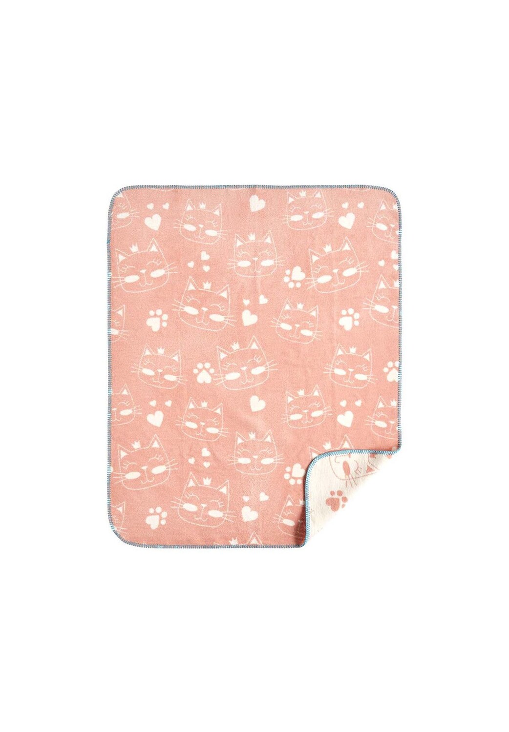 

Детское одеяло Принцесса с принтом Bella Maison, salmon