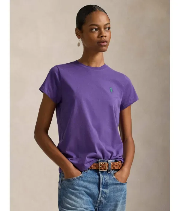 Футболка classic fit Polo Ralph Lauren, фиолетовый