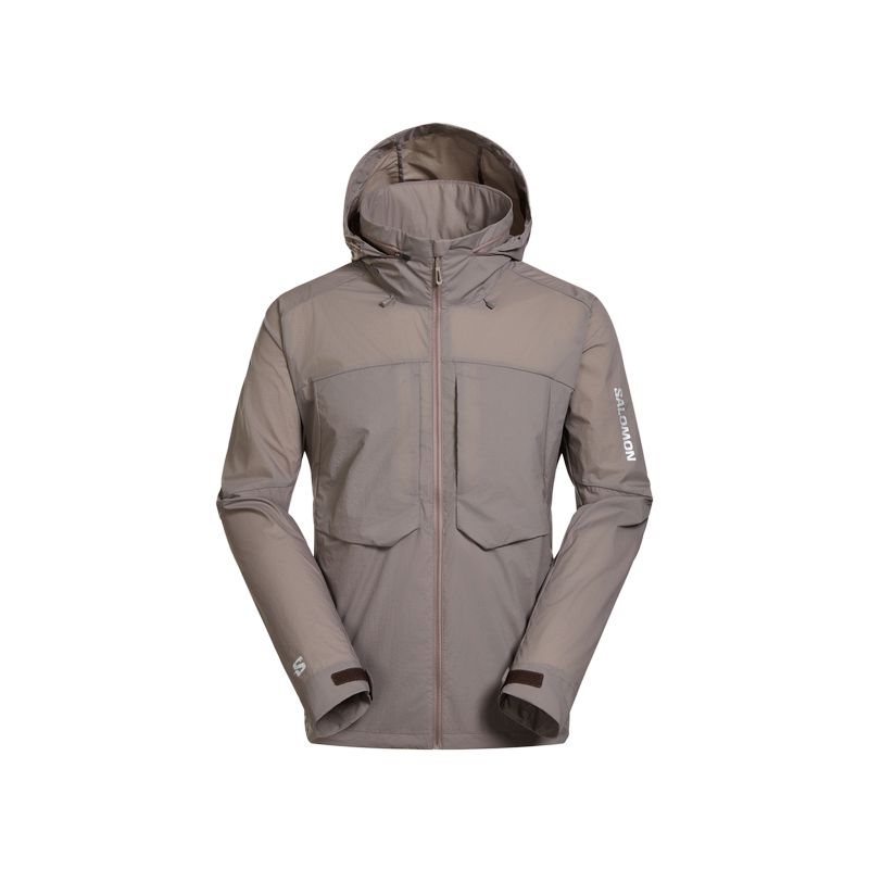 

SALOMON Куртка унисекс стальной серый, Iron Gray