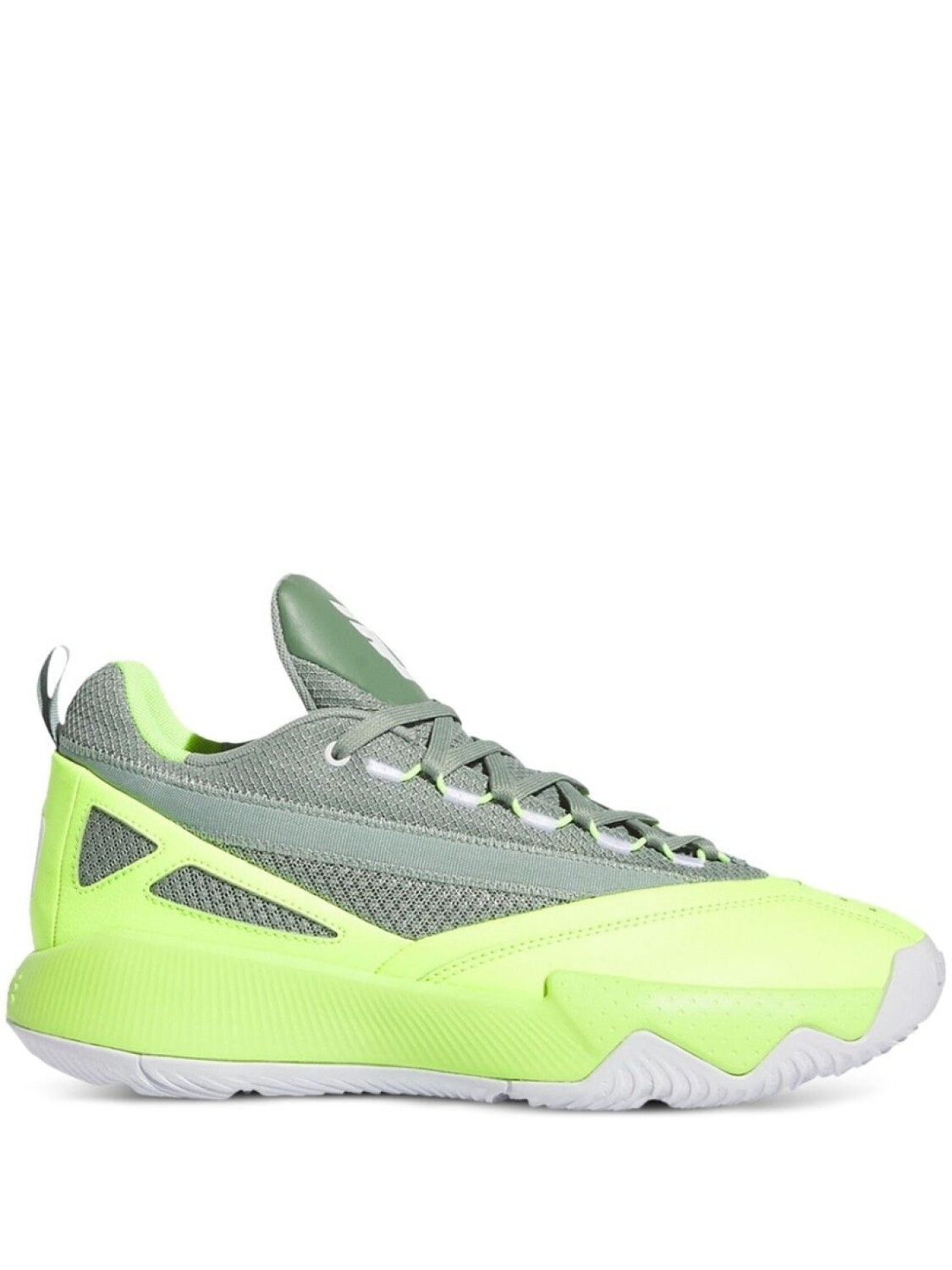 

Кроссовки adidas Dame Certified 2 "Lucid Lemon/Cloud White/Silver Green", зеленый