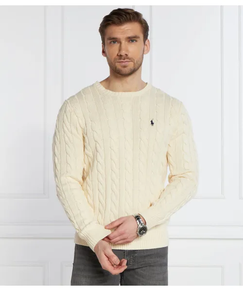 

Свитер Regular fit Polo Ralph Lauren, белый