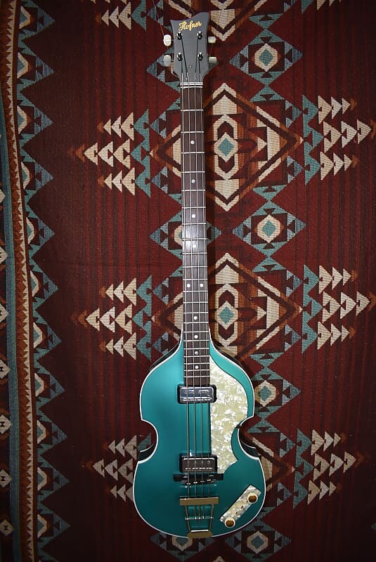 

Басс гитара 2022 Hofner Violin H500/1-62-0 Bass Sherwood Green Custom Shop