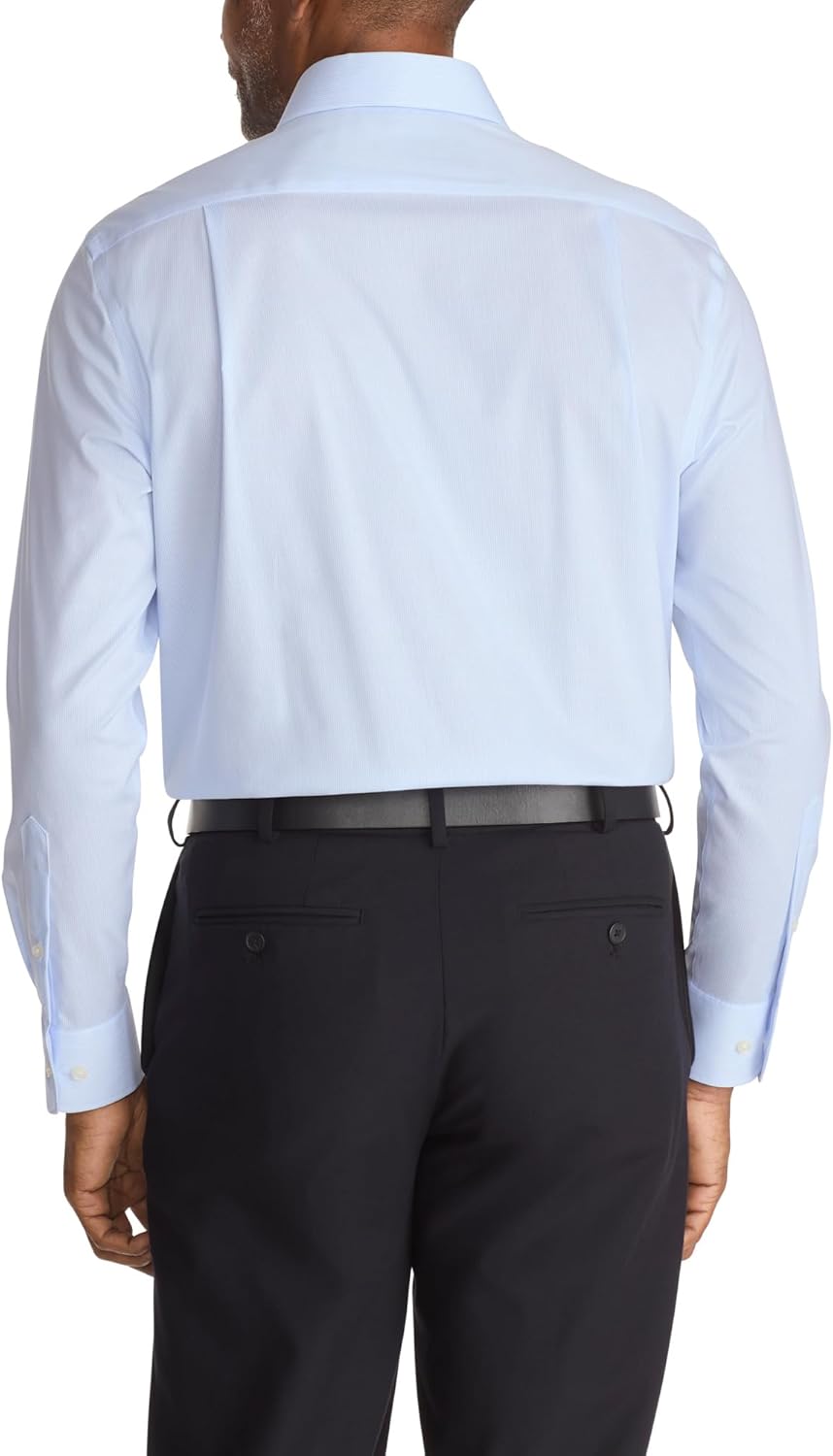 Мужская классическая рубашка Tommy Hilfiger Essentials, классический синий — фото 2