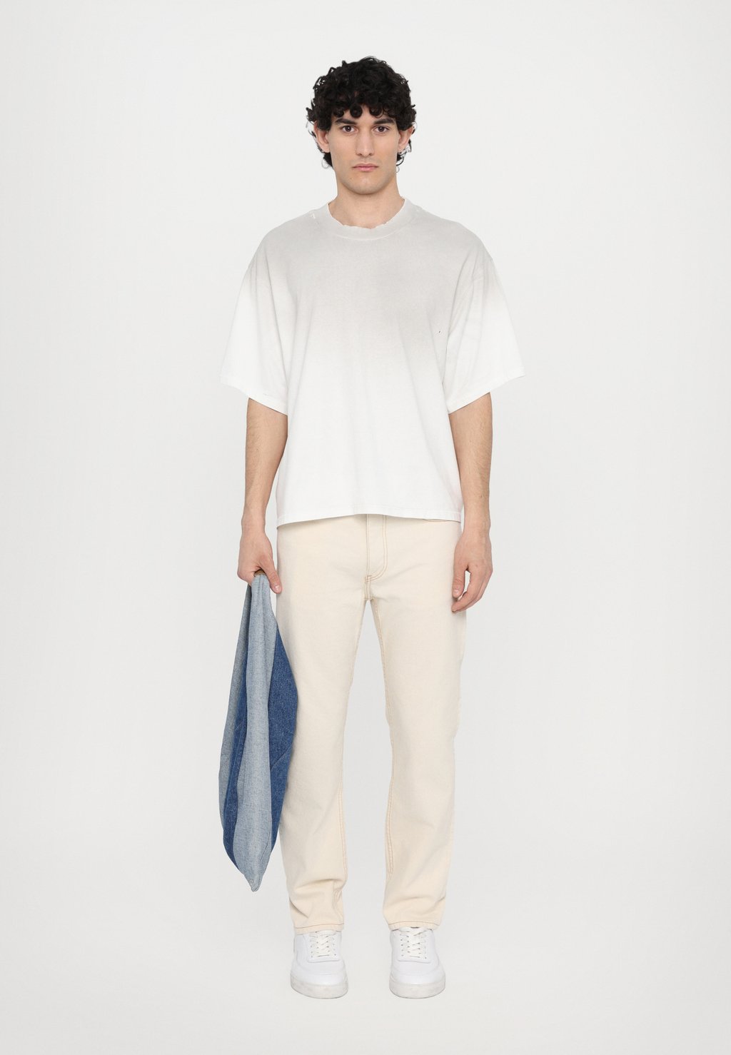 

Футболка с принтом HOUSTON STAGGERED DIRT UNISEX Won Hundred, белый