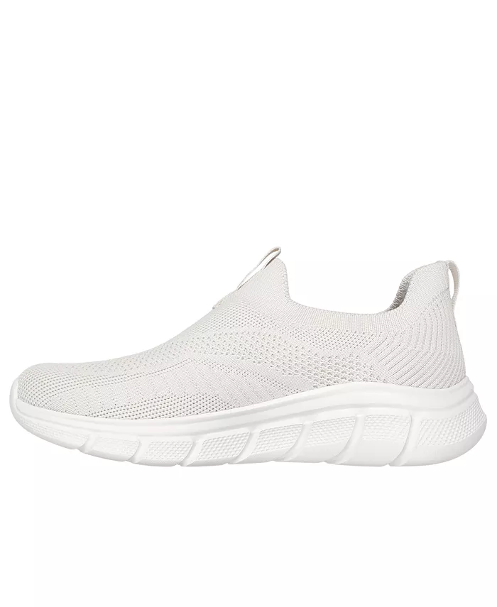 Женские BOBS Sport B Flex - повседневные слипоны от Finish Line Skechers, белый — фото 3