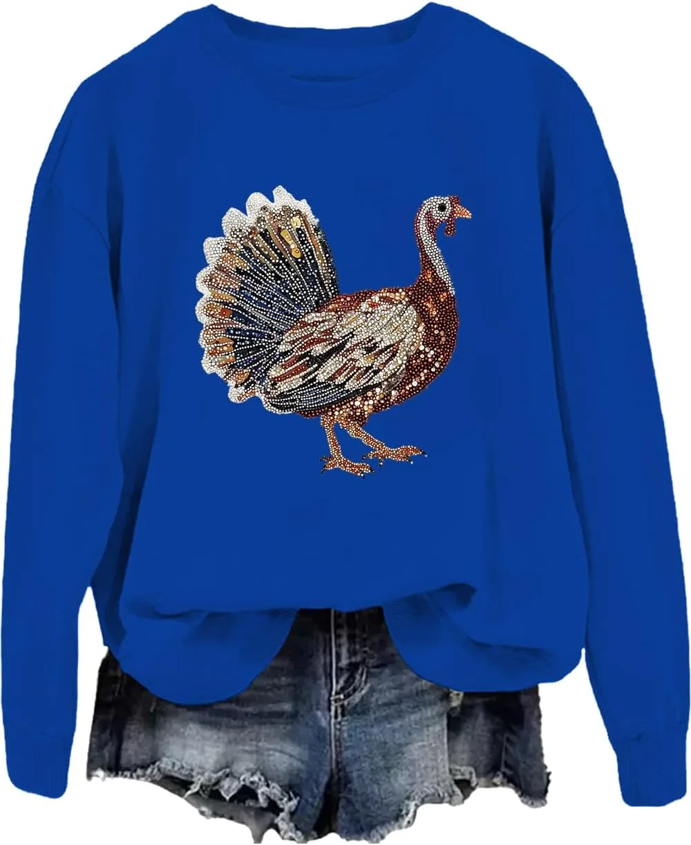 

Свитшот с искусственными стразами Turkey JWVEL