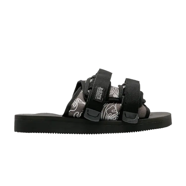

Сандалии Suicoke MOTO-Cab Sandal Black Salt, черный