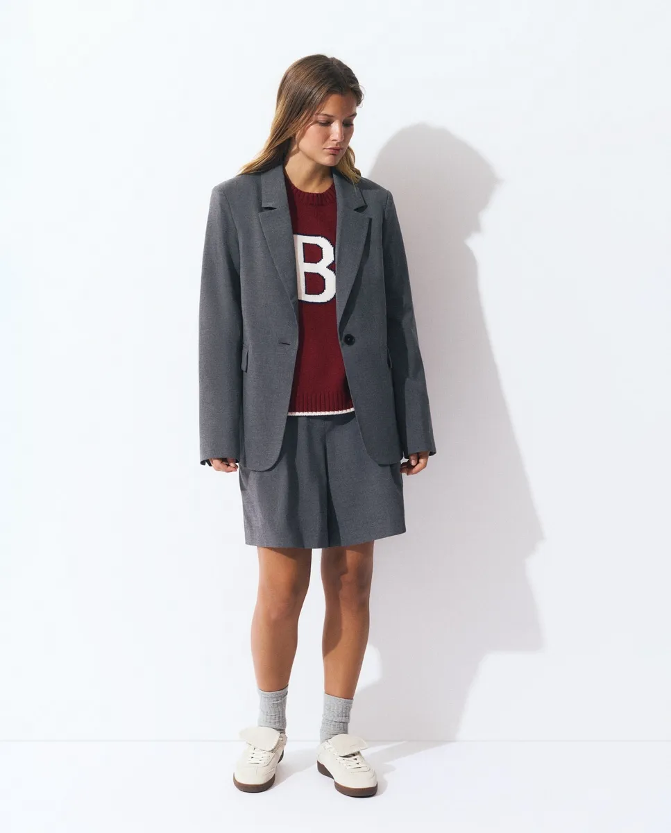 

Базовый женский пиджак Brownie, серый