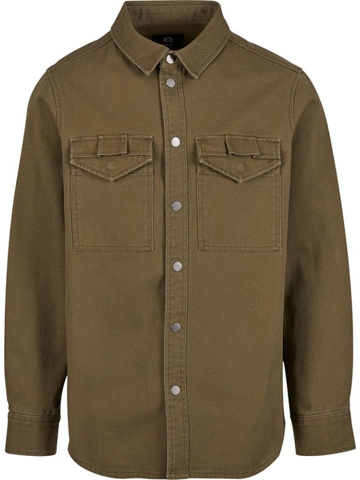 

Рубашка Men Heavy Twill Shirt Brandit, черный