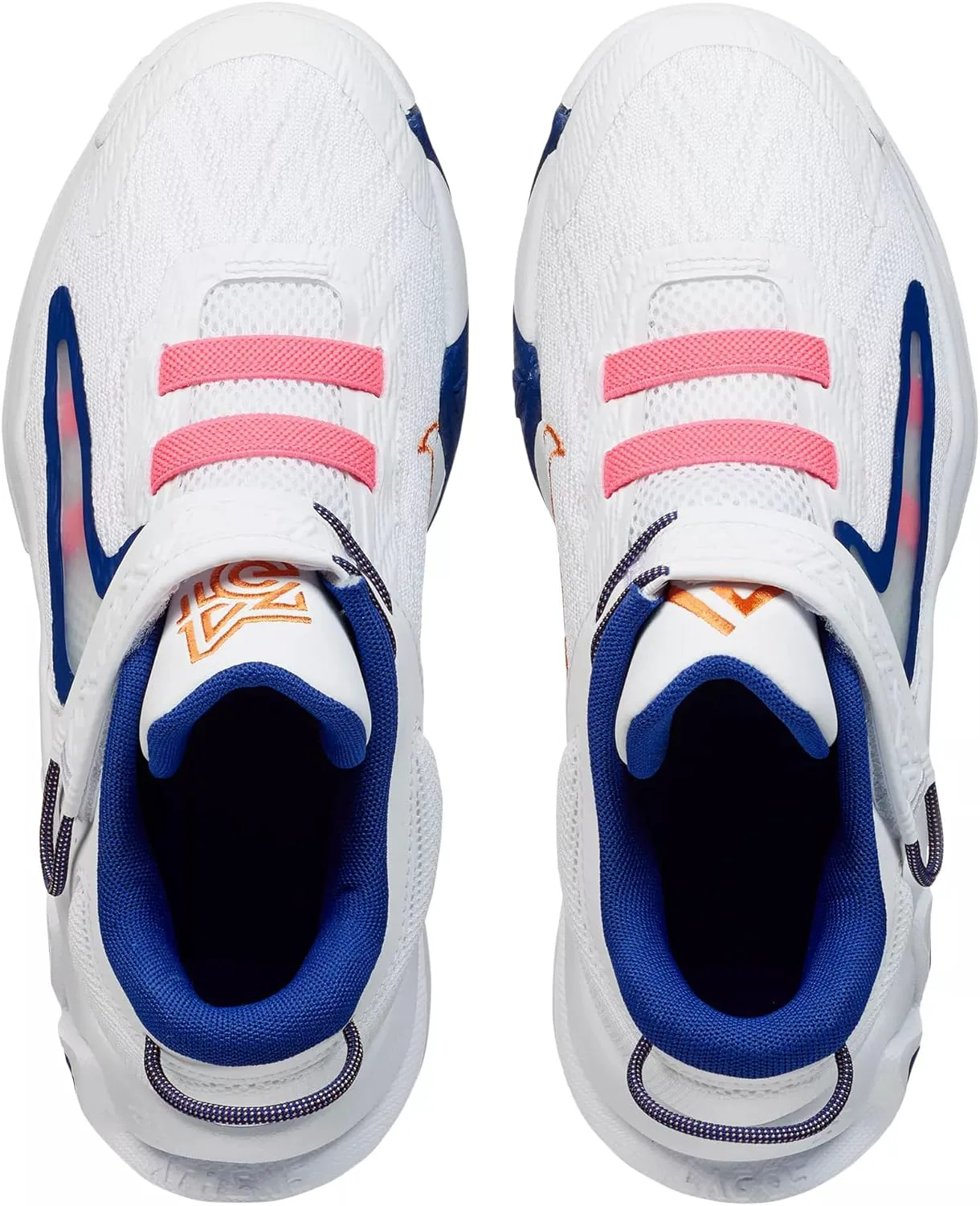 Мужские кроссовки Nike, три четверти высоты, белый/синий/розовый/мультиколор — фото 3