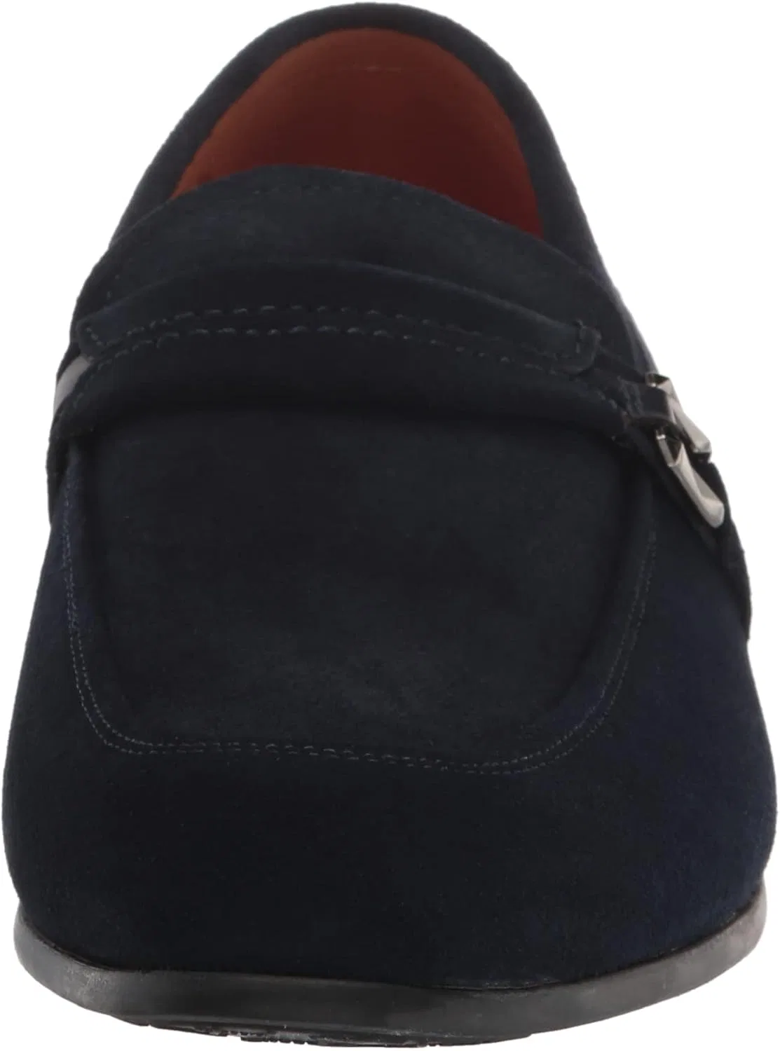 Мужские лоферы Stacy Adams Quillan Moc Toe Slip On Loafer Slippers, Navy Velour — фото 2